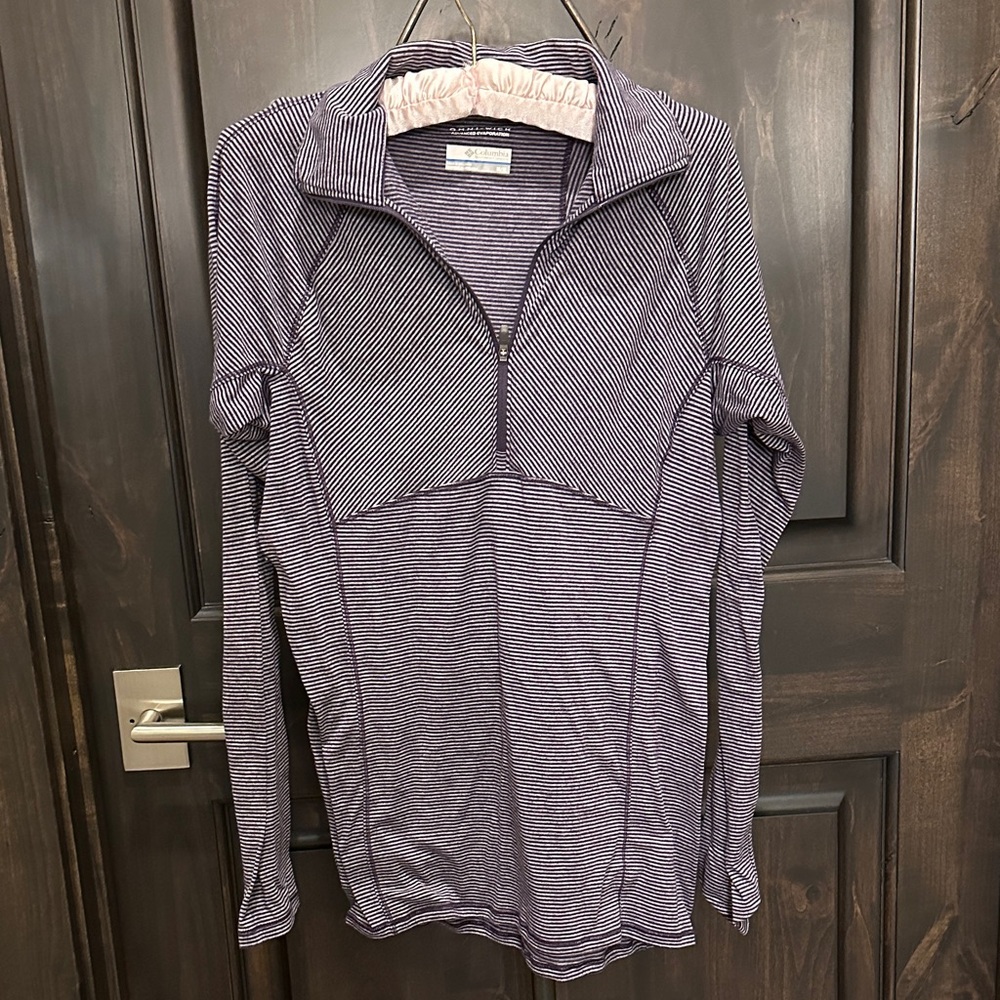 Columbia Striped Omni-Wick Shirt